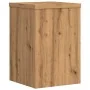 Soportes de plantas 2 uds madera roble artisian 20x20x30 cm de , Soportes para macetas - Ref: Foro24-852905, Precio: 36,69 €,...