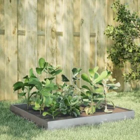 Jardinera de acero galvanizado 100x100x18,5 cm von , Töpfe und Pflanzgefäße - Ref: Foro24-851015, Preis: 35,26 €, Rabatt: %