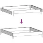 Jardinera de acero galvanizado 100x100x18,5 cm de , Maceteros y jardineras - Ref: Foro24-851015, Precio: 35,26 €, Descuento: %