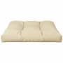 Cojín para sofá de palets de tela beige 80x80x12 cm de , Cojines para sillas y sofás - Ref: Foro24-360494, Precio: 37,23 €, D...