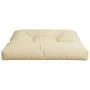 Cojín para sofá de palets de tela beige 80x80x12 cm de , Cojines para sillas y sofás - Ref: Foro24-360494, Precio: 37,23 €, D...