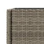 Jardineras con estante 2 uds ratán sintético gris 90x40x75 cm by , Pots and planters - Ref: Foro24-3210509, Price: 154,65 €, ...