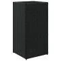 Jardineras 2 unidades ratán sintético negro 30x30x60 cm de , Maceteros y jardineras - Ref: Foro24-3210516, Precio: 95,41 €, D...