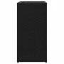 Jardineras 2 unidades ratán sintético negro 30x30x60 cm de , Maceteros y jardineras - Ref: Foro24-3210516, Precio: 95,41 €, D...