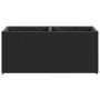 Jardineras con 2 maceteros 2 uds ratán PE negro 72x30x32 cm de , Maceteros y jardineras - Ref: Foro24-3210528, Precio: 85,73 ...