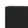 Jardineras con 2 maceteros 2 uds ratán PE negro 72x30x32 cm de , Maceteros y jardineras - Ref: Foro24-3210528, Precio: 85,73 ...