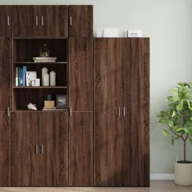 Armario estrecho madera ingeniería marrón roble 30x42,5x225 cm de , Aparadores - Ref: Foro24-3281265, Precio: 175,74 €, Descu...