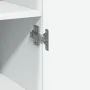 Armario estrecho madera de ingeniería blanco 40x42,5x225 cm by , Sideboards - Ref: Foro24-3281273, Price: 201,17 €, Discount: %