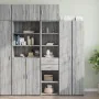 Armario estrecho madera ingeniería gris Sonoma 45x42,5x225 cm de , Aparadores - Ref: Foro24-3281299, Precio: 151,78 €, Descue...