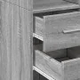 Armario estrecho madera ingeniería gris Sonoma 45x42,5x225 cm de , Aparadores - Ref: Foro24-3281299, Precio: 151,78 €, Descue...