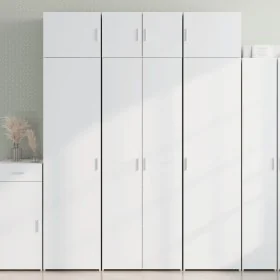 Armario de madera de ingeniería blanco 70x42,5x225 cm by , Sideboards - Ref: Foro24-3281322, Price: 262,19 €, Discount: %