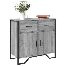 Aparador madera de ingeniería gris Sonoma 79,5x35,5x74,5 cm by , Sideboards - Ref: Foro24-848547, Price: 86,20 €, Discount: %