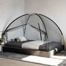 Mosquitera con puertas Mongolia 220 malla negra 200x150x140 cm de , Mosquiteras - Ref: Foro24-4010043, Precio: 25,88 €, Descu...