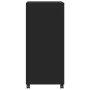 Armario con ruedas madera de ingeniería negro 55x40x91 cm by , Sideboards - Ref: Foro24-853183, Price: 67,29 €, Discount: %