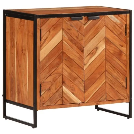 Zapatero de madera maciza de acacia 67x38x65 cm de , Armarios y almacenamiento - Ref: Foro24-376049, Precio: 231,68 €, Descue...