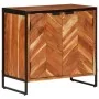 Zapatero de madera maciza de acacia 67x38x65 cm de , Armarios y almacenamiento - Ref: Foro24-376049, Precio: 231,68 €, Descue...