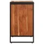 Zapatero de madera maciza de acacia 67x38x65 cm de , Armarios y almacenamiento - Ref: Foro24-376049, Precio: 231,68 €, Descue...