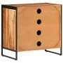Zapatero de madera maciza de acacia 67x38x65 cm de , Armarios y almacenamiento - Ref: Foro24-376049, Precio: 231,68 €, Descue...