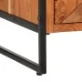 Zapatero de madera maciza de acacia 67x38x65 cm de , Armarios y almacenamiento - Ref: Foro24-376049, Precio: 231,68 €, Descue...