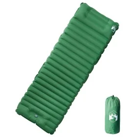 Colchón de camping autoinflable con almohada 1 persona verde de , Colchonetas para dormir - Ref: Foro24-4007121, Precio: 55,8...