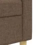Juego de sofás 3 pzas con reposapiés y cojines tela marrón by , Sofas - Ref: Foro24-3278346, Price: 574,05 €, Discount: %
