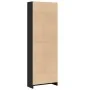 Estantería de madera de ingeniería negra 60x24x176 cm de , Librerías y estanterías - Ref: Foro24-857822, Precio: 76,35 €, Des...