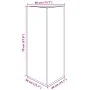 Jardinera triangular acero galvanizado 40x40x75 cm de , Maceteros y jardineras - Ref: Foro24-851167, Precio: 63,19 €, Descuen...