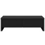 Soporte de monitor con cajones madera negro 50x27x15 cm de , Bases y elevadores para ordenadores - Ref: Foro24-854662, Precio...