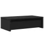 Soporte de monitor con cajones madera negro 50x27x15 cm de , Bases y elevadores para ordenadores - Ref: Foro24-854662, Precio...