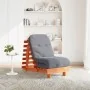 Futón sofá cama con colchón madera maciza marrón 60x206x11 cm de , Futones - Ref: Foro24-846748, Precio: 187,38 €, Descuento: %