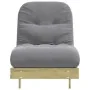 Futón sofá cama con colchón madera impregnada pino 70x206x11 cm de , Futones - Ref: Foro24-846755, Precio: 175,58 €, Descuent...