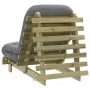 Futón sofá cama con colchón madera impregnada pino 70x206x11 cm de , Futones - Ref: Foro24-846755, Precio: 175,58 €, Descuent...