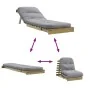 Futón sofá cama con colchón madera impregnada pino 70x206x11 cm de , Futones - Ref: Foro24-846755, Precio: 175,58 €, Descuent...