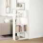 Estantería de madera de ingeniería blanca 60x20x120 cm de , Librerías y estanterías - Ref: Foro24-858147, Precio: 62,75 €, De...