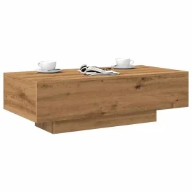 Mesa de centro madera ingeniería roble artisan 100x49,5x31 cm by , Coffee table - Ref: Foro24-856405, Price: 86,48 €, Discoun...