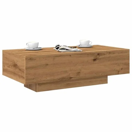 Mesa de centro madera ingeniería roble artisan 100x49,5x31 cm de , Mesas de centro - Ref: Foro24-856405, Precio: 86,48 €, Des...