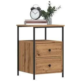 Mesitas de noche 2 uds madera roble artisan 34x35,5x50 cm von , Nachttische - Ref: Foro24-857261, Preis: 113,17 €, Rabatt: %
