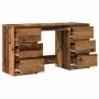 Escritorio madera de ingeniería envejecida 140x50x77 cm de , Escritorios - Ref: Foro24-855960, Precio: 195,20 €, Descuento: %