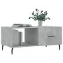 Mesa de centro madera contrachapada gris hormigón 90x50x40 cm by , Coffee table - Ref: Foro24-829232, Price: 46,45 €, Discoun...