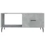 Mesa de centro madera contrachapada gris hormigón 90x50x40 cm by , Coffee table - Ref: Foro24-829232, Price: 46,45 €, Discoun...