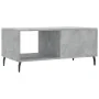 Mesa de centro madera contrachapada gris hormigón 90x50x40 cm by , Coffee table - Ref: Foro24-829232, Price: 46,45 €, Discoun...