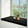 Alféizares de ventana 2 uds madera maciza roble marrón oscuro by , Marcos de ventanas - Ref: Foro24-4009198, Price: 92,77 €, ...