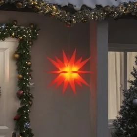 Lámpara de Navidad con LED plegable roja 57 cm de , Luces de Navidad - Ref: Foro24-356187, Precio: 50,99 €, Descuento: %