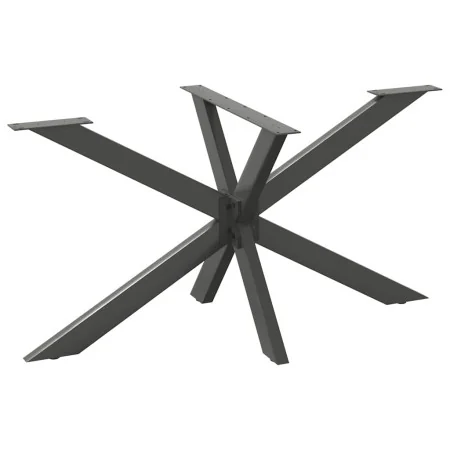 Pata mesa comedor forma araña antracita 150x78x(72-73) cm acero de , Patas para mesas - Ref: Foro24-4013118, Precio: 166,92 €...