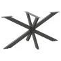 Pata mesa comedor forma araña antracita 150x78x(72-73) cm acero de , Patas para mesas - Ref: Foro24-4013118, Precio: 166,92 €...