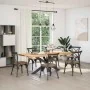 Pata mesa comedor forma araña antracita 150x78x(72-73) cm acero de , Patas para mesas - Ref: Foro24-4013118, Precio: 166,92 €...