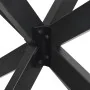 Pata mesa comedor forma araña antracita 150x78x(72-73) cm acero de , Patas para mesas - Ref: Foro24-4013118, Precio: 166,92 €...