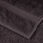 Juego de toallas 8 piezas 100% algodón antracita 360 gsm de , Toallas de baño y manoplas - Ref: Foro24-137062, Precio: 32,80 ...