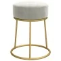 Hocker redondo gris claro terciopelo by , Folding stools and chairs - Ref: Foro24-340255, Price: 41,99 €, Discount: %
