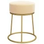 Hocker redondo terciopelo albaricoque by , Folding stools and chairs - Ref: Foro24-340257, Price: 44,72 €, Discount: %